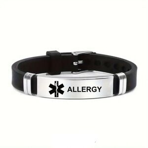 Bracelet, Medical Alert “Allergy”, Unisex, NEW